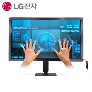 LG전자 27인치 적외선 멀티터치 모니터 27U411B 68.5cm 게임용 사무용 홍보용