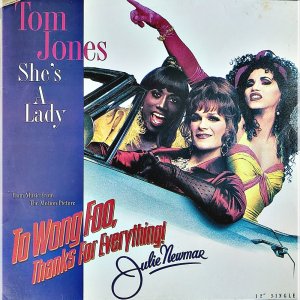 Tom Jones - Shes A Lady 투 웡 푸 OST 엘피 (자켓EX+음반EX)