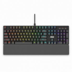 알파스캔 AOC GK500 게이밍 RGB LED 기계식