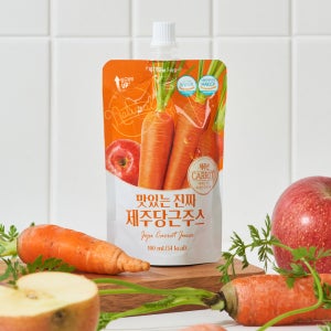 맛있는 진짜 제주당근사과주스 100ml x 30팩