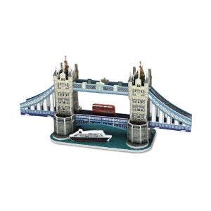 모또 세계 문화유산 건축모형 타워브릿지 3D입체퍼즐 만들기 /종이우드락퍼즐