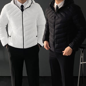 남자경량패딩 초경량패딩 후드패딩
