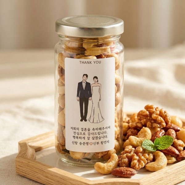 견과류 답례품 결혼식 결혼 돌 답례 믹스넛 선물세트