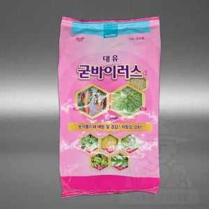 대유 굳바이러스 입제 5kg 고추 오이 토마토 배추 식물 바이러스 예방