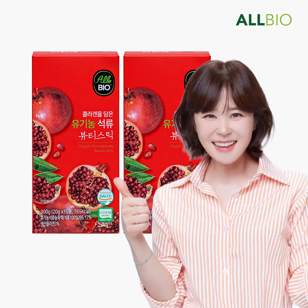 올바이오 유기농 <b>석류 콜라겐</b> 젤리스틱 20gX30포 어린 저분자 피쉬<b>콜라겐</b>