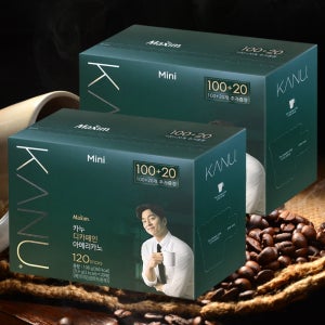 카누 미니 디카페인 아메리카노 100+20T 6각 스틱 일회용 블랙 커피 탕비실 사무실