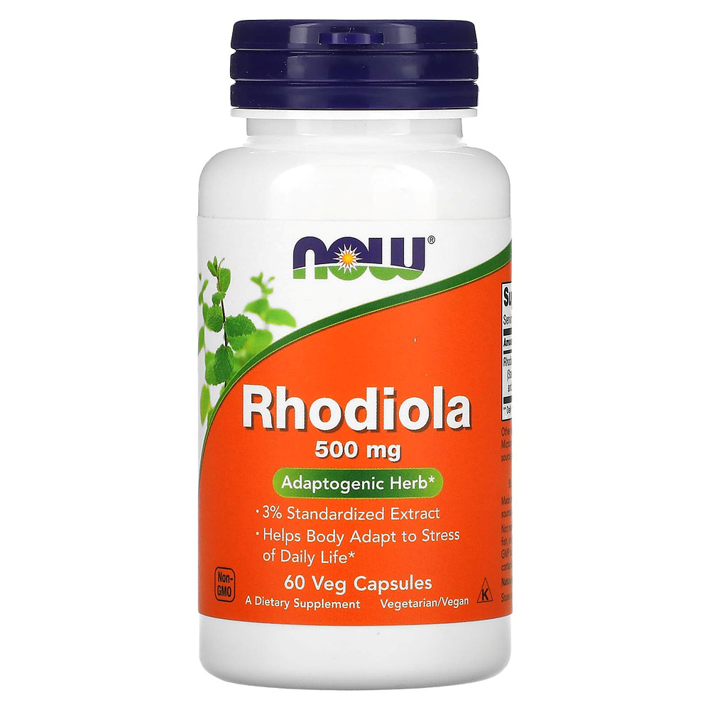 나우푸드 <b>Rhodiola</b> 로디올라 500mg 60베지캡슐 홍경천