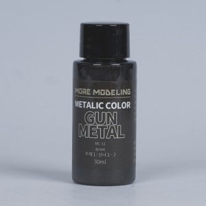모모델링 락카도료 MC-11 메탈릭 건메탈 30ml