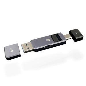 지문인식 보안 USB C타입 OTG PSSD