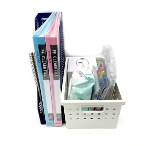 학교 사물함바구니 갈비바구니 개학준비물