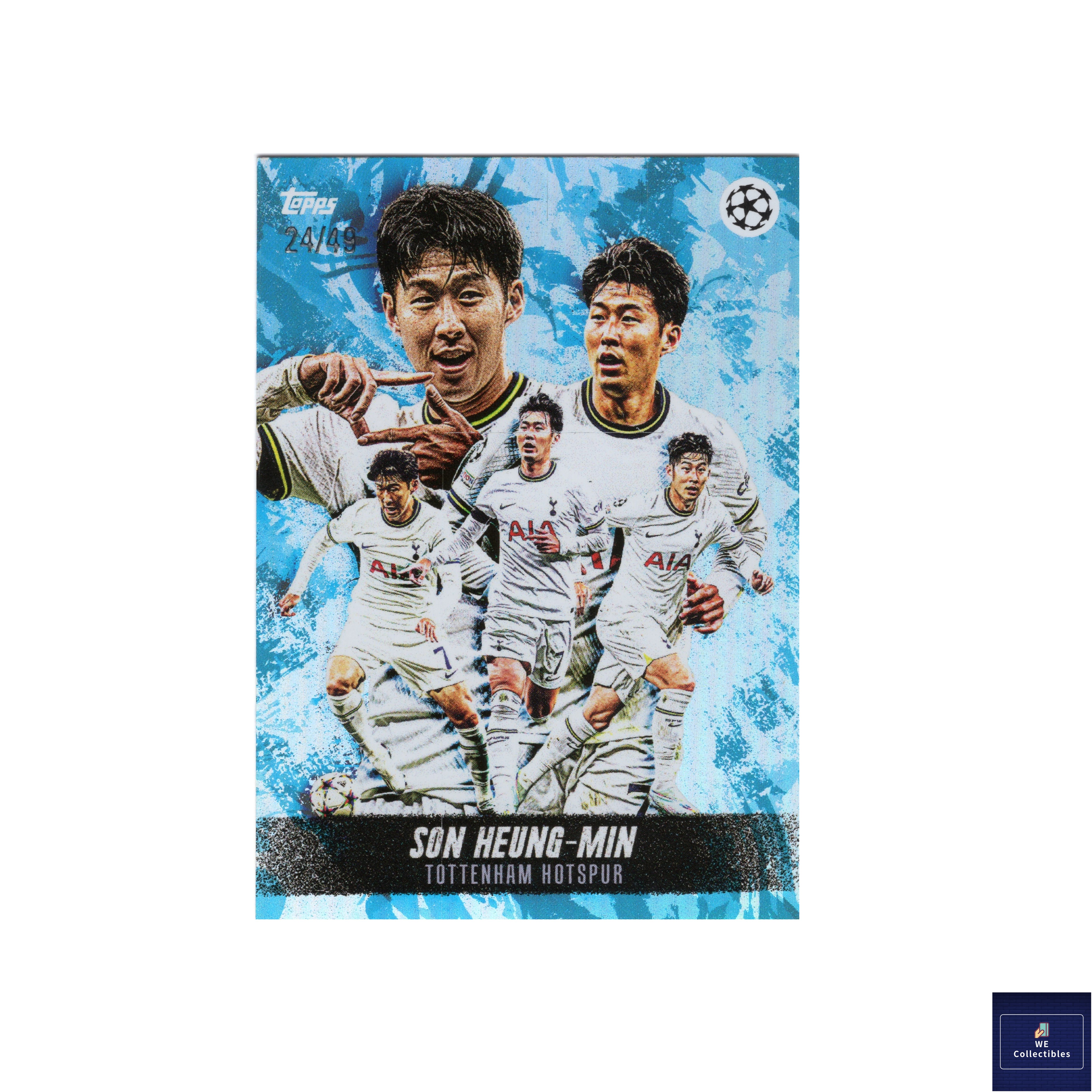 손흥민 축구카드 탑스 49장 한정 벨링엄 기획 EPL카드 토트넘 2969