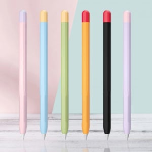 KJP전기종 파스텔 올인원 실리콘 애플펜슬커버 3종 애플펜슬케이스 애플펜슬1세대 애플펜슬2세대 애플펜슬펜촉