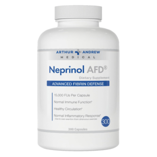 <b>아서앤드류메디컬</b> 네프리놀 AFD 어드밴스드 피브린 디펜스 500mg, 300캡슐