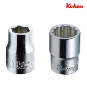 코켄 복스알 핸드소켓 KOKEN 9.5mm(3/8인치) 6각 17mm