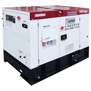 신다이와 디젤 발전기 산업용 저소음 비상 Generator 45kVA DG45MK
