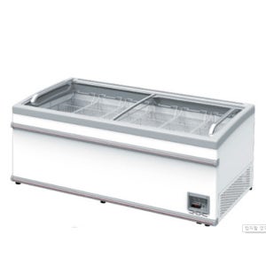 알앤에프(주) SD-600 냉동 평대 아이스크림 냉동고 -18도 이하 디지탈 방식 LED조명 밀키트