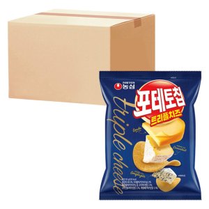 농심 포테토칩 트리플 치즈 50g 16개