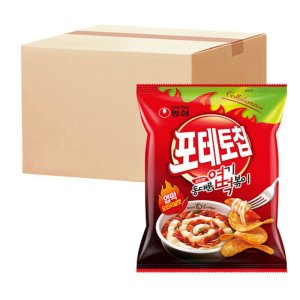 농심 포테토칩 엽떡오리지널맛 50g x16입