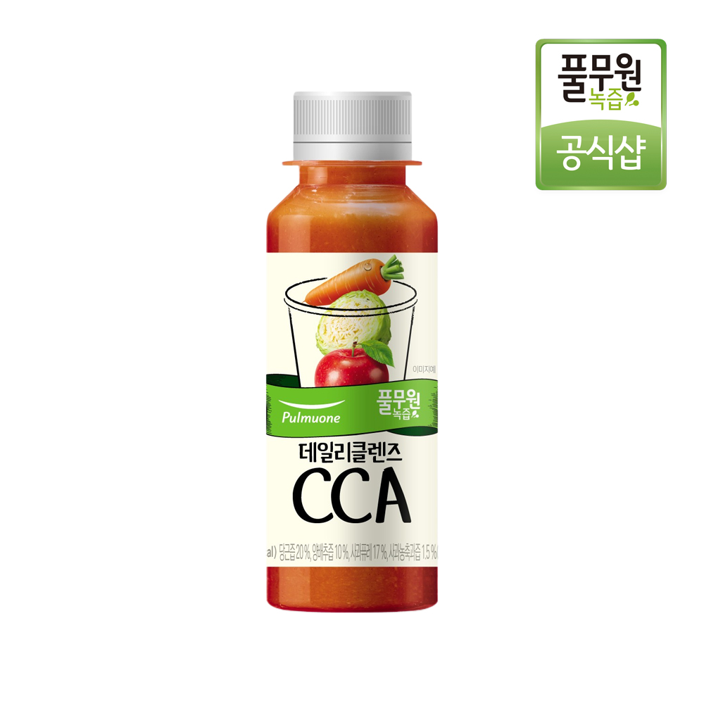 풀무원녹즙 매일배송 주5회x4주 <b>데일리클렌즈</b> CCA 130ml