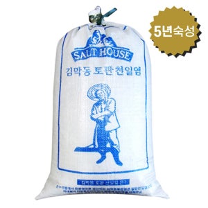 국산 간수뺀 천일염 김장 소금 토판염 김막동 토판천일염 20kg(굵은입자/5년숙성)