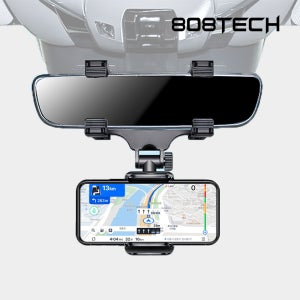 808 차량용 스마트폰 360도 회전 룸미러 거치대