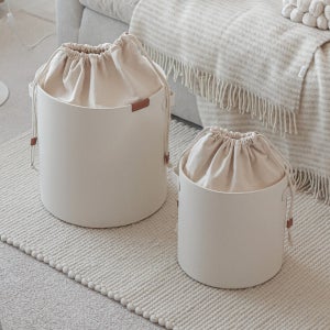 [SET] 뒹굴러 햄퍼 인테리어소품 정리함 프리미엄 장난감 바구니 수납함 3color