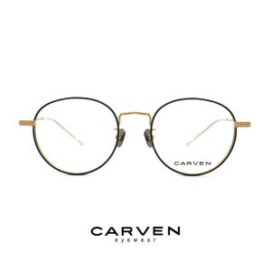 까르뱅 루나2 LUNA2 C2 블랙&골드 권정열 착용 티타늄 안경