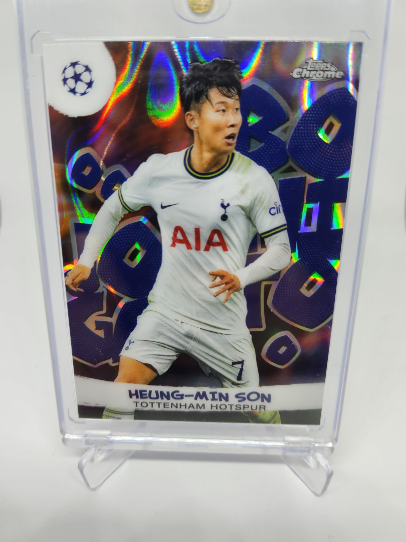 2022 Topps Chrome CC Joga Bonito 손흥민 카드 EPL카드 축구카드
