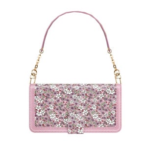 LG Q92 플라워 지퍼 다이어리 케이스 LM-Q920