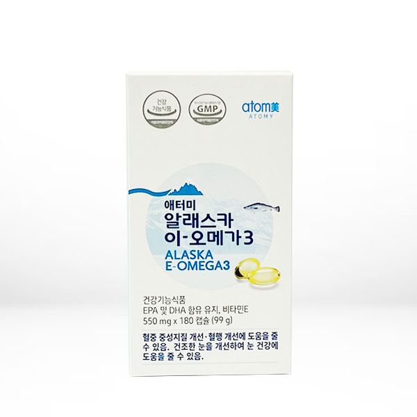 애터미 <b>알래스카 오메가</b>3 180캡슐