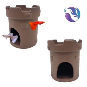 성 장식 산란상 1개 (갈색) ST-225 수족관 어항 열대어 장식품