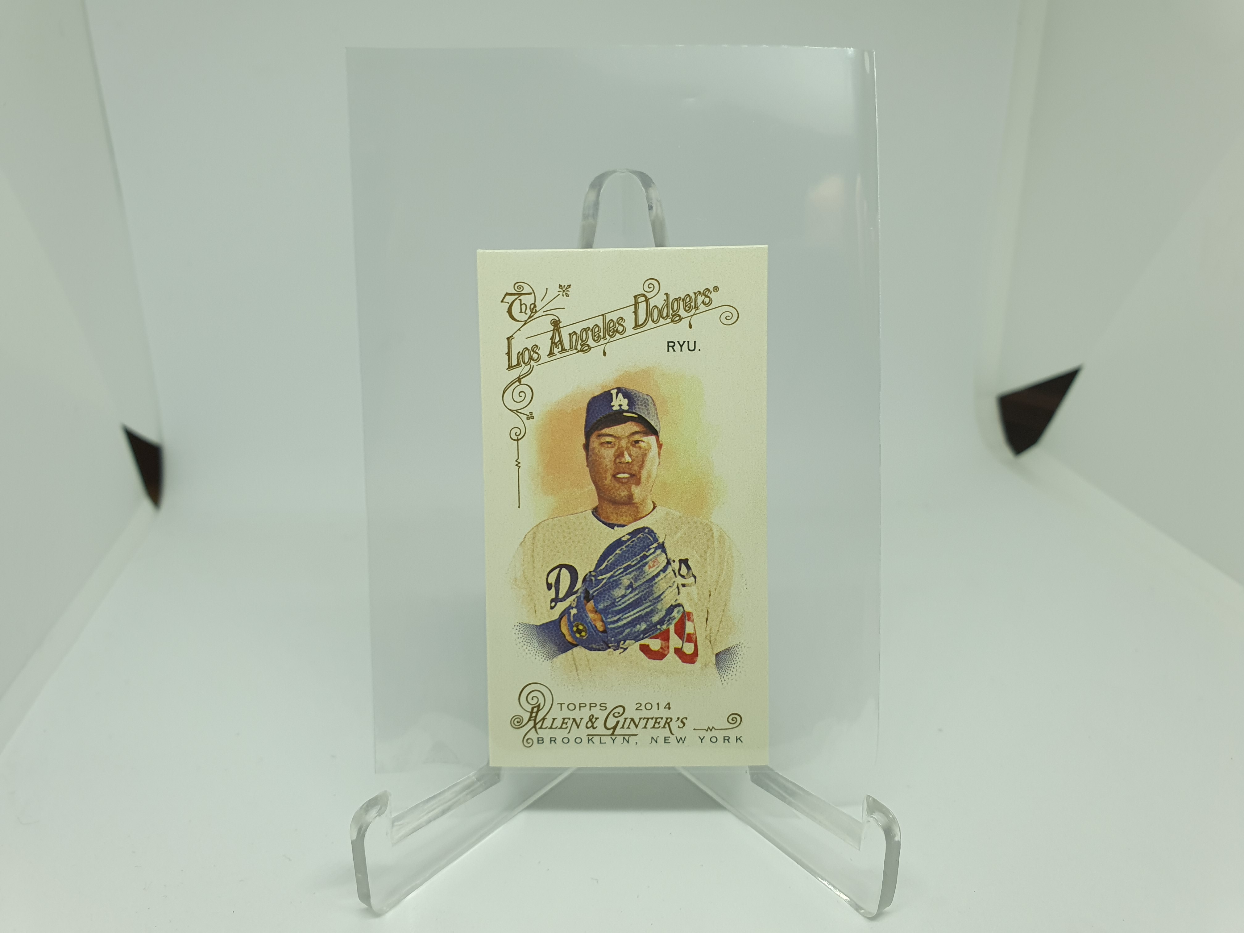 류현진 야구카드 2014 TOPPS Allen & Ginter Mini MLB카드 LA 다저스 Dodgers