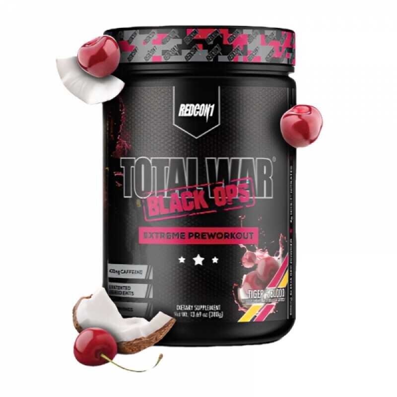 레드콘1 토탈워 블랙옵스 부스터 20서빙 프리워크아웃 헬스부스터 <b>지구력증진</b> 헬스보충제