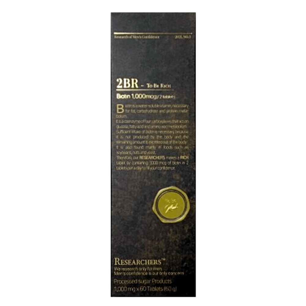 투비알 비오틴 1000mg 60정 건강한 피부와 <b>모발</b>을 위한