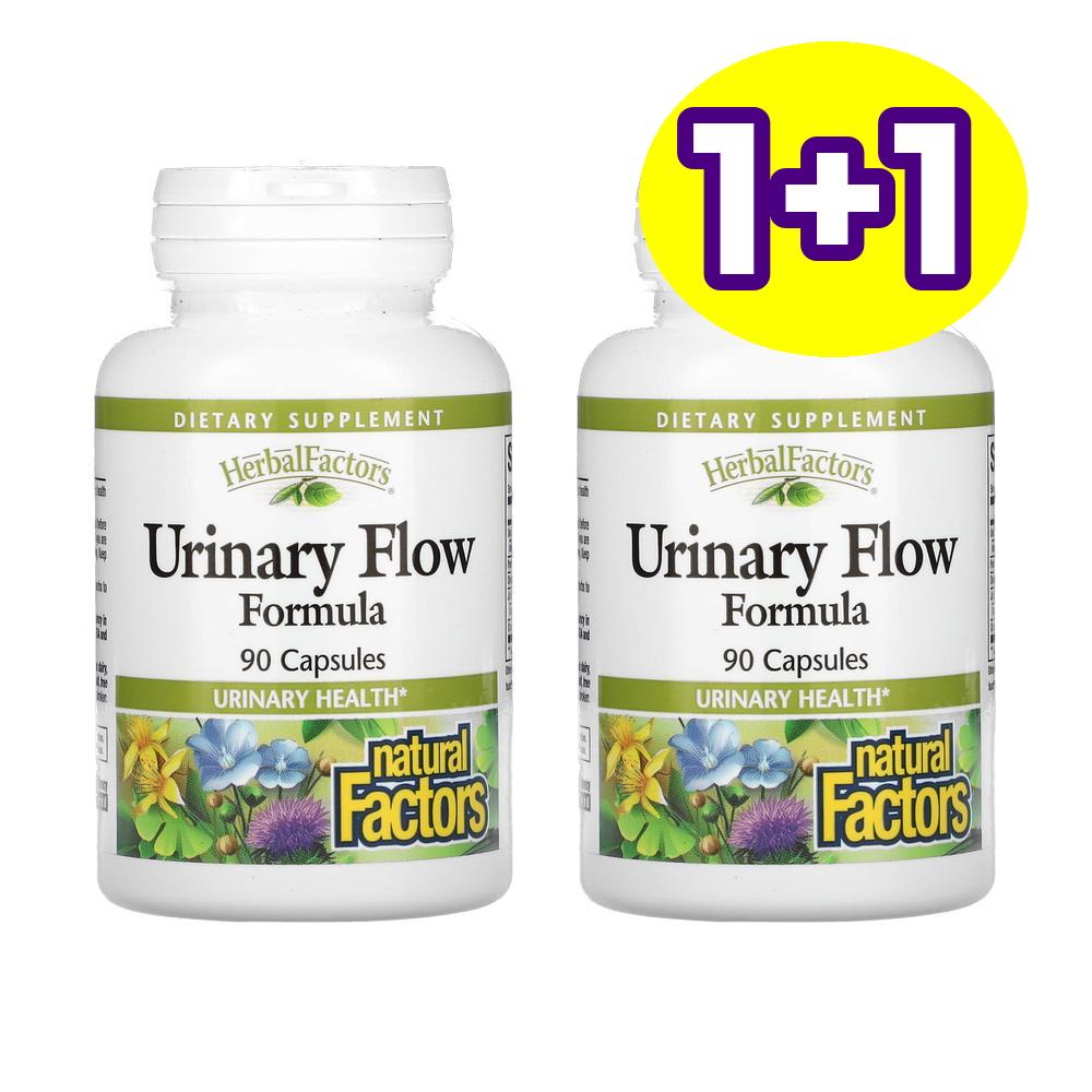 [1+1] 내추럴팩터스 유리너리 플로우 포뮬라 90정