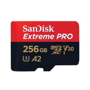 샌디스크 microSDXC Class10 Extreme Pro UHS-I U3 V30 A2 200MB/s 256G