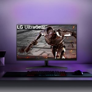 LG전자 울트라기어 게이밍 모니터 32GN50R 80cm FHD 165Hz 1ms 광시야각 VA패널 HDR 지싱크 호환 눈이편한 사무용 업무용 가정용 게임용 PC 컴퓨터 모니터