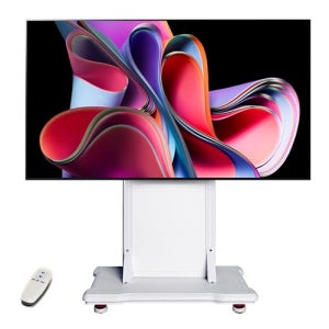 무선 전동리프트 이동식 전동 TV스탠드 거치대 (42-86인치용)EM-1S