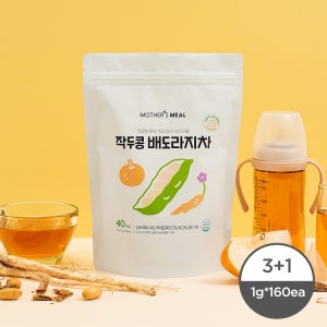 마더스밀 아기 작두콩 배도라지차 (1gx40ea) 4개