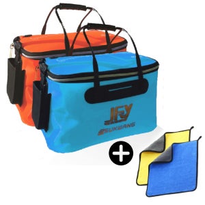 낚시 두레박 물통 물고기 뚜레박 해루질 접이식 바다 살림통 사각 대형 50형