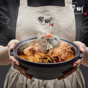 [통뼈몰] 25년 전통의 맛 그대로 - 통뼈 우거지 감자탕 담백한맛, 1kg, 1개