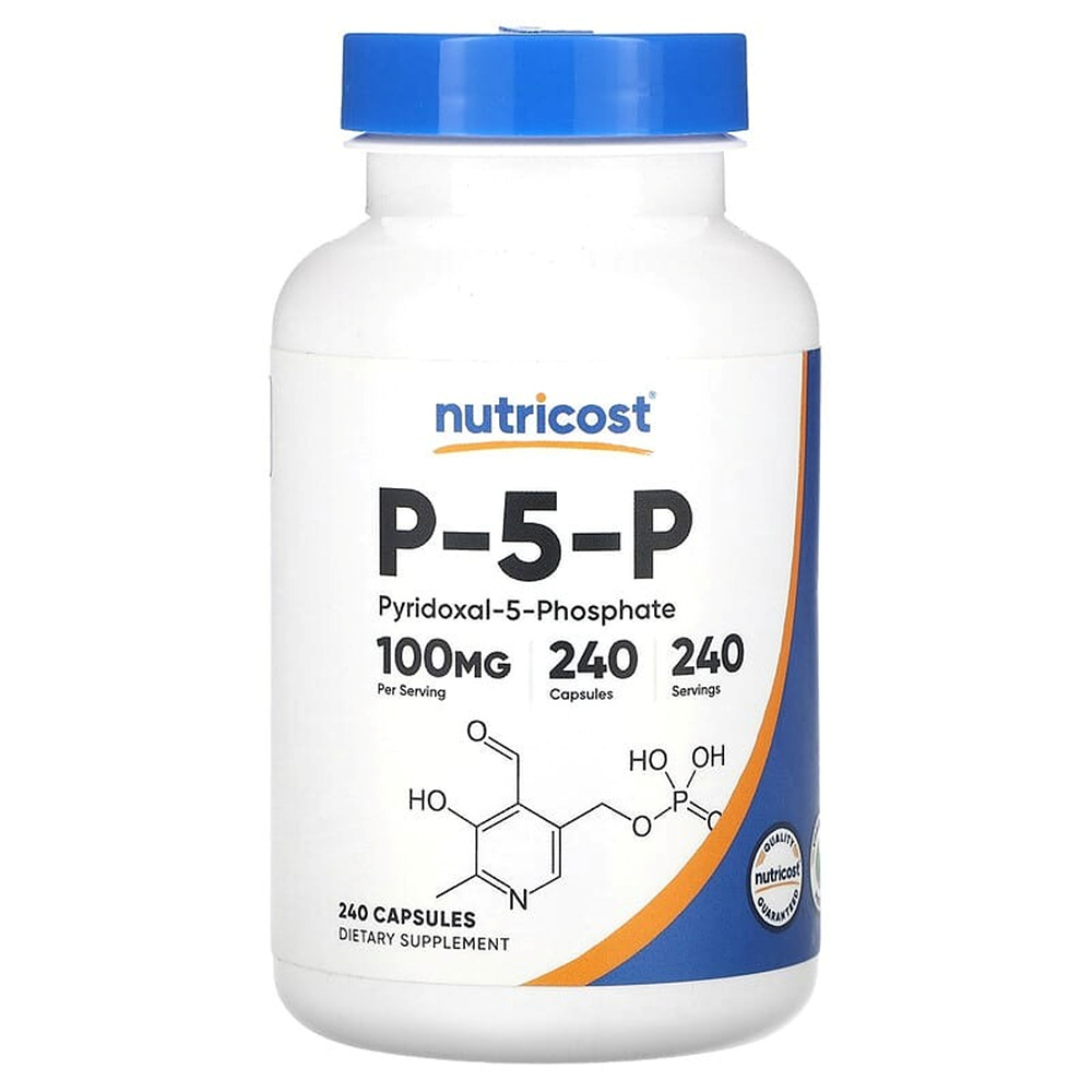 Nutricost P-5-P 100mg 캡슐 240정