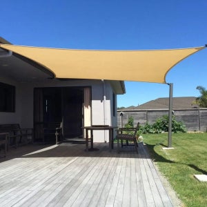 아일랜드 썬쉐이드 그늘막 야외 테라스 수영장 차광막 4m x 6m