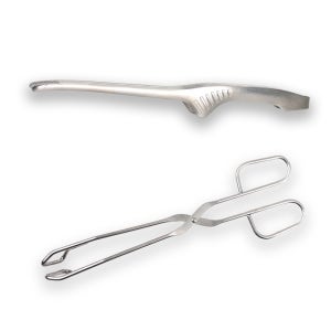 1+1 키친에이트 스텐 주방 요리 캠핑 고기집게 24cm