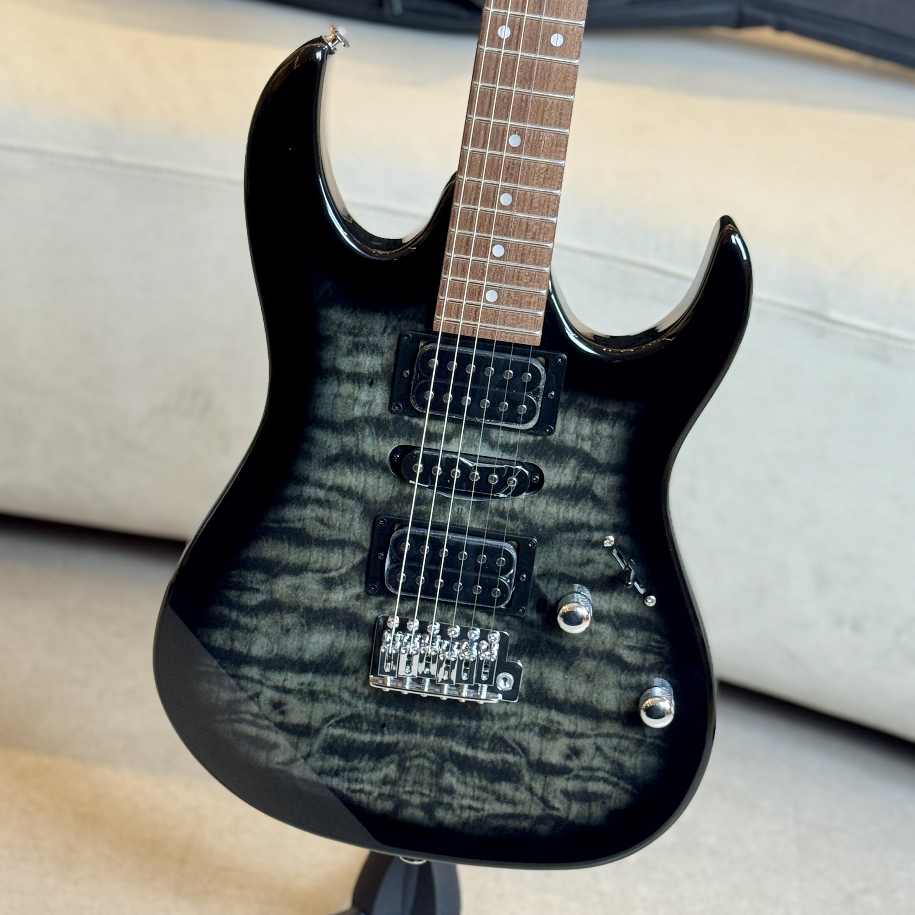 Ibanez - Gio GRX70QA (TKS) 입문용 아이바네즈 전자기타
