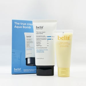 빌리프 더 트루 크림 아쿠아 밤 75ml+비타민마스크 35ml 기획세트
