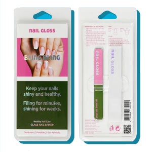 쉬운 손톱관리 셀프 네일케어 활용도 높은 유리 네일파일 네일글로스 손톱광택기