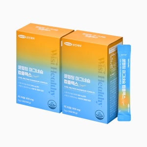 삼진제약 위시헬씨 쿨멜팅 마그네슘 컴플렉스 30포, 2개