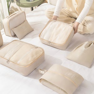 여행용 파우치 8종 다용도파우치 캐리어정리백 이너백 (4color)