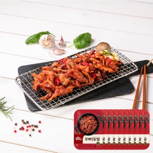 [가마치] 불향가득 무뼈매운닭발 160g, 10개